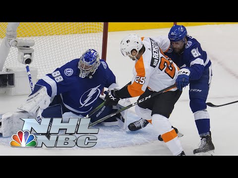 NHL Stanley Cup Round Robin: Flyers vs. Lightning | EXTENDED HIGHLIGHTS | NBC Sports
