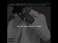 Jaheim - Voice Of R&B (Lyrics Video)