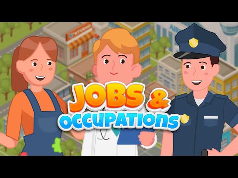 Jobs and Occupations for Kids | Where does he/she work? | Kindergarten, EFL and ESL