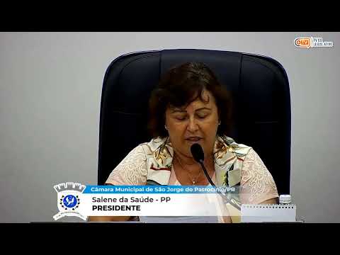 31º SESSÃO ORDINÁRIA DA CÂMARA MUNICIPAL DE SÃO JORGE DO PATROCÍNIO 2026.
