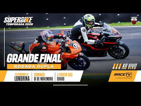 5ª Etapa e Grande Final do SuperBike Brasil (DOM. - 01/11/26) - Autódromo de Londrina