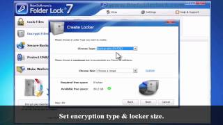 File and Folder Locking with Drag and Drop - NewSoftware