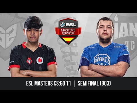 G2 Vodafone vs. Giants PVP.ME [Cbble] Mapa 1 - Semifinal - ESL Masters CS:GO T1