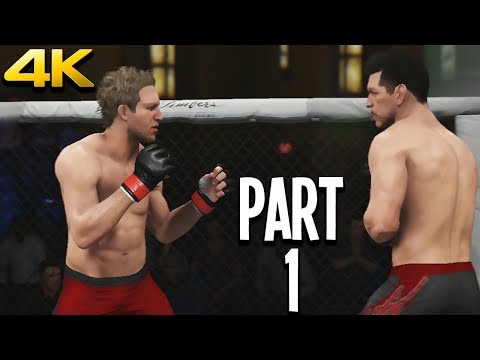 UFC 3 GAMEPLAY WALKTHROUGH CAREER MODE PART 1 - Intro (Xbox One X 4K)
