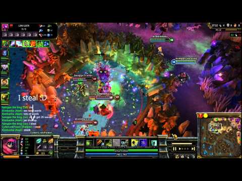 League of legends Baron steal montage