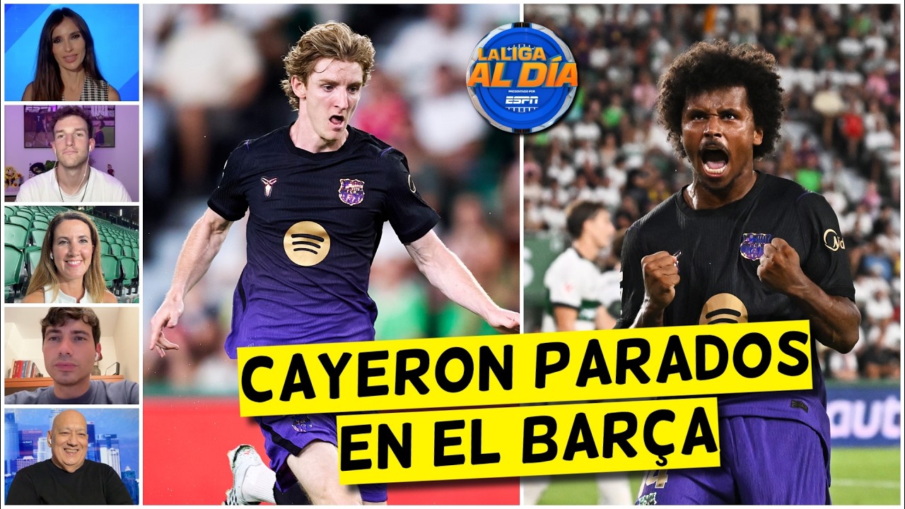 BARCELONA ACERTÓ con GORDON y ADEYEMI, dieron un PARTIDAZO en GOLEADA vs ELCHE | La Liga Al Día