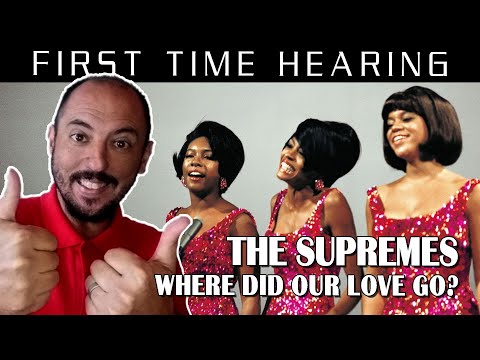 FIRST TIME HEARING WHERE DID OUR LOVE GO - THE SUPREMES REACTION