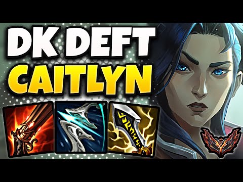 DK Deft Caitlyn ADC vs Ezreal - Patch 12.23 Korea Grandmaster ✅