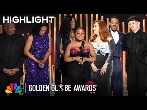 Abbott Elementary Wins Best Musical/Comedy Television Series | 2023 Golden Globe Awards on NBC