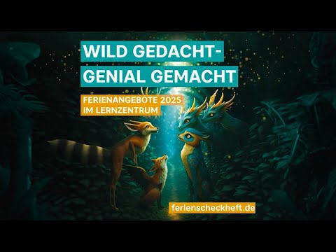 Ferienscheckheft 2025 – Wild gedacht, genial gemacht!