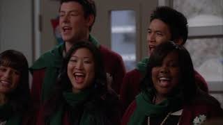 Glee - Welcome Christmas full performance HD (Official Music Video)