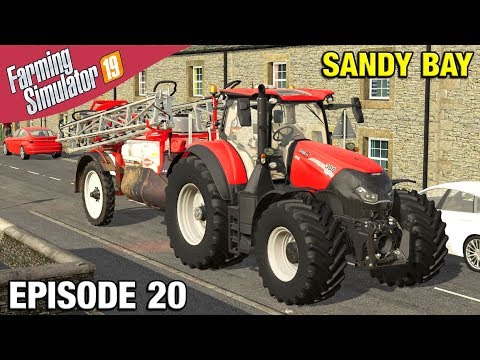 BUYING A CASE IH OPTUM Farming Simulator 19 Timelapse - Sandy Bay Seasons FS19 Ep 20