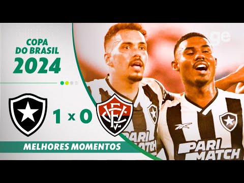 Vitória perde para o Botafogo por 1 a 0 no primeiro jogo da terceira fase da Copa do Brasil