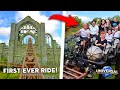 My FIRST EVER Ride On Hagrid S Roller Coaster Universal Orlando Vlog