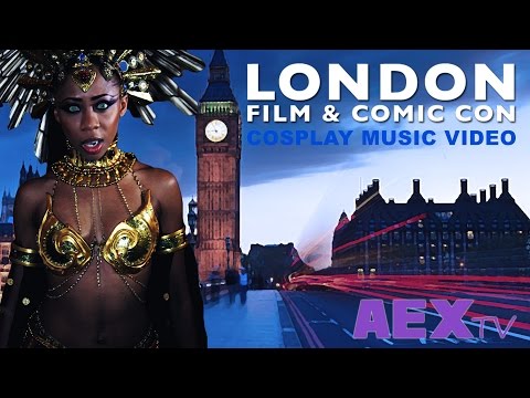 London Film and Comic Con (LFCC) 2015 AEX TV Cosplay  Music Vid