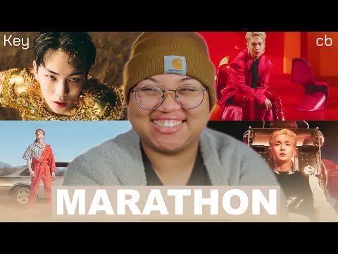 KEY MARATHON - Forever Yours, I wanna Be, Bad Love, Gasoline, & Killer | Reaction