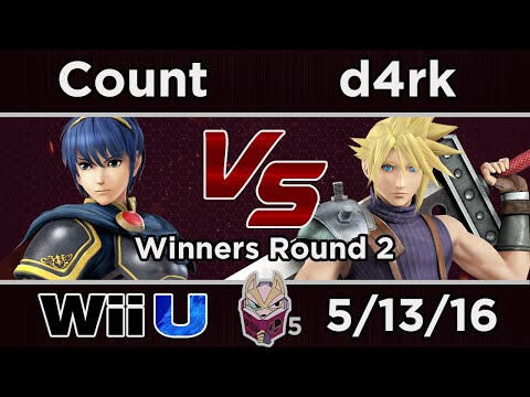 The Briggs House 5 - Count (Marth) Vs. d4rk (Cloud, Bowser) SSB4 Winners R2 - Smash 4