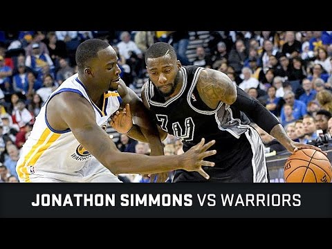 Jonathon Simmons Highlights: 20 PTS vs Warriors (25.10.2016)
