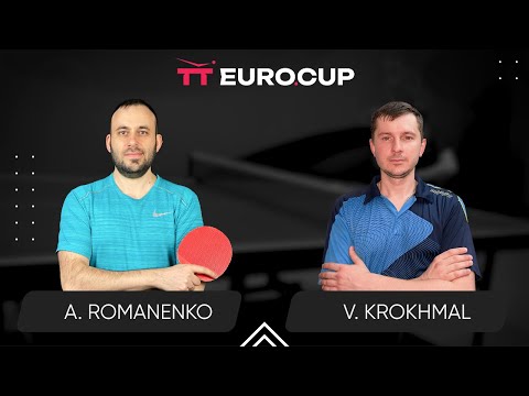 18:00 Andrii Romanenko - Vitalii Krokhmal 12.01.2024TT Euro.Cup Ukraine Master. TABLE 3