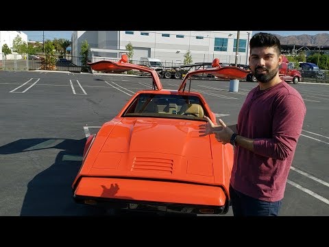 Thumbnail for 1974 Bricklin SV-1 | The Forgotten Gullwing Door Sports Car by orange, Sports car, video, Car, vide