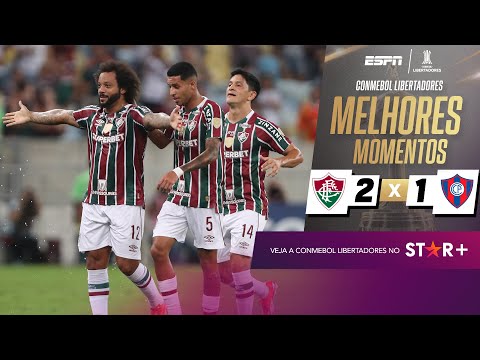 Gols e lances de Fluminense x Cerro Porteño