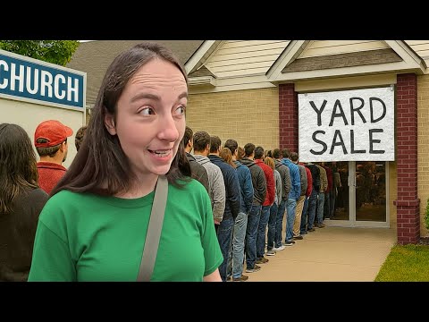 Hunting for Profit at a HUGE Church Yard Sale!