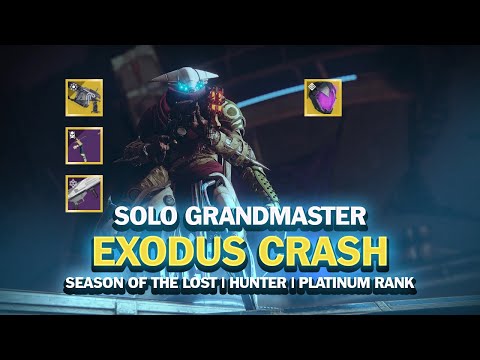 Solo Grandmaster Nightfall Exodus Crash (No Cheese)  [Destiny 2]
