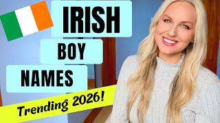 Irish Boy Names with Pronunciation Trending 2026