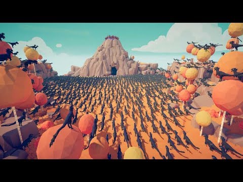1000 Raptors vs Artemis and Cheerleaders TABS New Update Totally Accurate Battle Simulator