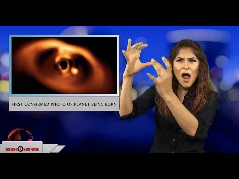 First confirmed photo of planet being born (ASL - 7.2.18)
