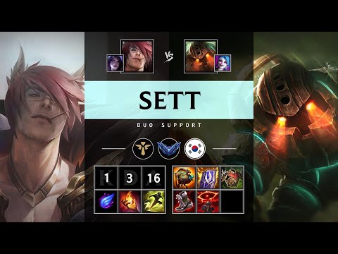 Sett Support vs Nautilus - KR Diamond Patch 25.16