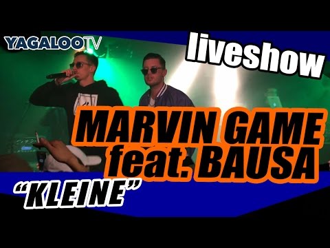MARVIN GAME feat. BAUSA - "Kleine" (live BOOM.FM Record Release Party)