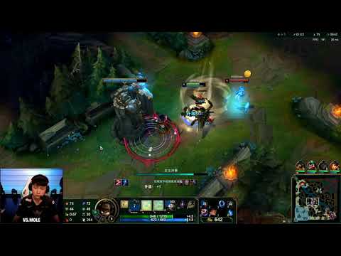 [Mole Galio POV vs Scout Orianna] LPL Spring 2021 - V5 vs EDG - Game 1