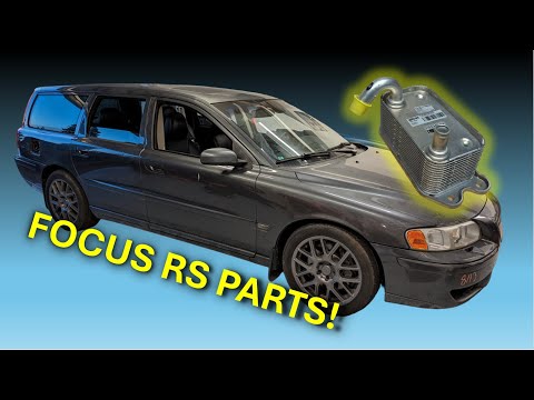 Volvo V70R Oil Cooler Upgrade