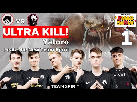 Team Spirit vs Puckchamp [Full Game 1] - No Caster Voice - XMas Tournament 2022