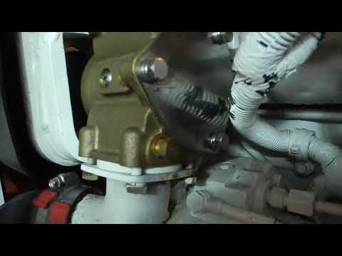 Brand new replacement raw water pump on Cummins