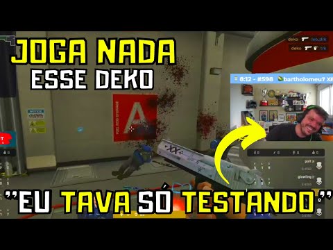 "JOGA NADA esse deko" GAULES TESTANDO A ZIKA
