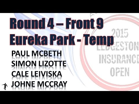 The Disc Golf Guy - Vlog #324 - P McBeth S Lizotte C Leiviska J McCray Ledgestone R4F9