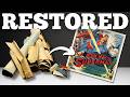 Restoring A MASSIVE 1950s Superman Poster