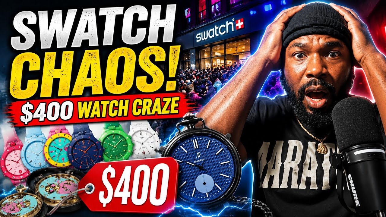 $400 Swatch Watch Causes CHAOS… But Why Are People Going Crazy?