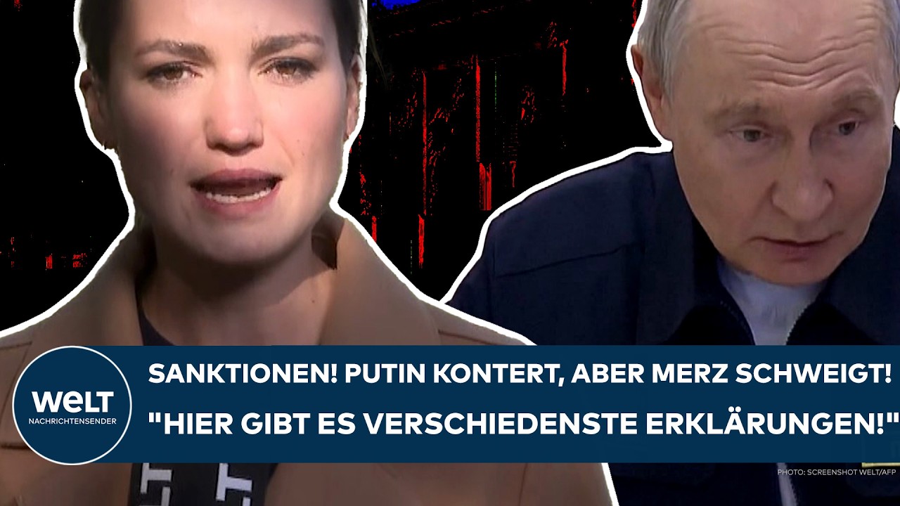 LEIPZIG: Sanktionen! Putin kontert, aber Merz schweigt! "Hier gibt es verschiedenste Erklärungen!"