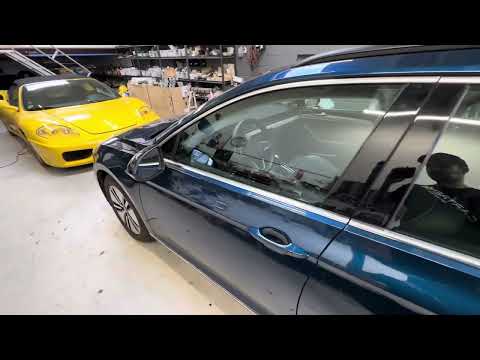 2022 Volkswagen Passat GTE retrofitted with keyless entry