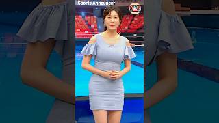 Korean Sports Announcer Cha Ye Rin #shorts