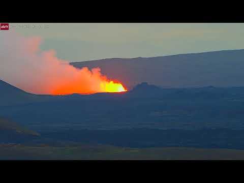 Jul 16, 2025: New Volcanic Eruption in Grindavik, Iceland in  4K Ultra HD (Cam B)