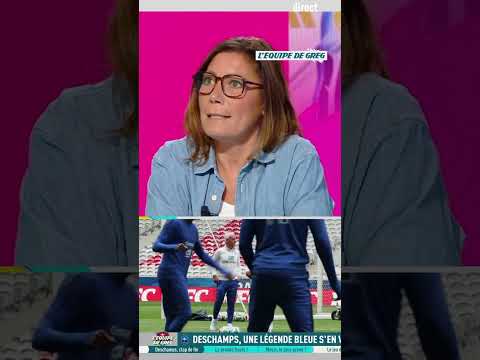 ⭐️ L'hommage d'Émilie Ros à Didier Deschamps #coupedumonde #equipedefrance #deschamps