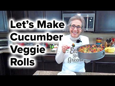 Cucumber Veggie Rolls 🥒🥕🥬 Like Sushi, Only Better!