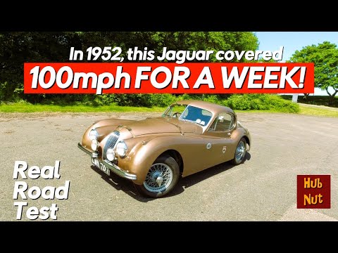 This Jaguar averaged 100mph for an entire week in 1952! Special Road test!
