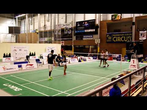 Czech Open 2017 - XD M. BAY-SMIDT A. BØJE - Bastian KERSAUDY Lea PALERMO - 1. and 2. game