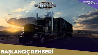 ATS’ye Yeni Başlayanlara ÖZEL! Profil ve Şirket Kurma, World of Trucks Bağlantıs