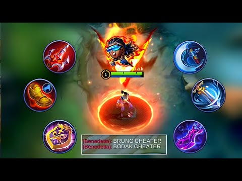 BRUNO ONE SHOT BUILD | BRUNO BEST BUILD S22 - MASTER BODAK MLBB